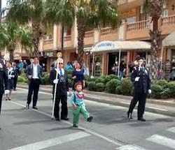 Otra procesión espléndida de legionarios en Benalmádena