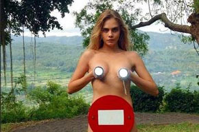 Nicki Minaj semidesnuda en Instagram Instagram de Nicki Minaj