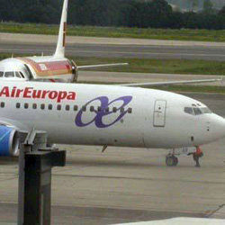Air Europa ha crecido en número de pasajeros transportados