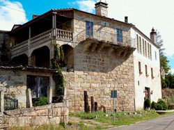 En la imagen una casa (pazo) de Turismo Rural en Galicia 