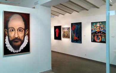 Inauguración de la Exposición Grecontemporáneo en Villanueva De Los Infantes