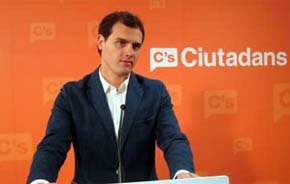 Albert Rivera, presidente de C's