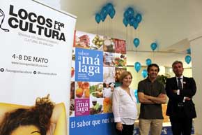 El cocinero José Carlos García, con la colaboración de Sabor a Málaga, ofrece una performance gastronómica