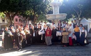 Folkloristas de Canarias, Cuba, Portugal y Francia participaron en 20º aniversario de la agrupación Tacoremi, en La Laguna.