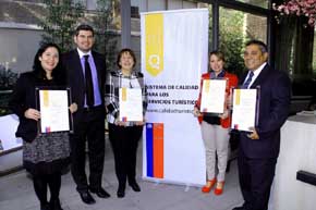 Sernatur certifica la calidad turística de tres nuevas empresas en la Región Metropolitana