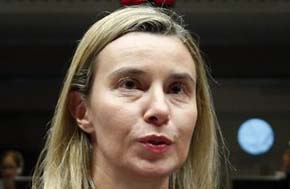 Imagen de la Alta Representante de la UE para la Política Exterior, Federica Mogherini Reuters 
