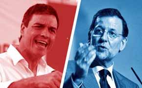Rajoy y Sánchez se centran en el calendario legislativo en su encuentro en Moncloa y evitan hablar de pactos 