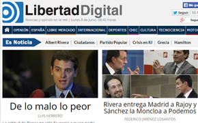 Losantos sigue su ‘pataleta’ contra Rivera por no apoyar a Aguirre en Madrid