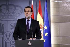 Mariano Rajoy, presidente del gobierno