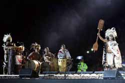 Bailarines de Isla de Pascua abrieron la Copa América 2015