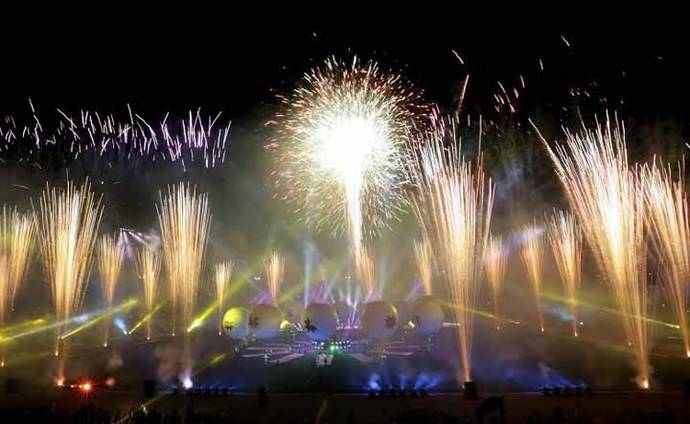 Bailarines de Isla de Pascua abrieron la Copa América 2015