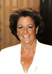 Sólo uno d e cada diez alcaldes españoles es mujer. En la imagen, Rita Barberá, alcaldesa de Valencia