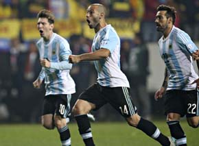 Argentina a semis por penaltis