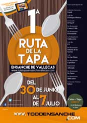 1ª Ruta de la Tapa en el Ensanche de Vallecas de Madrid