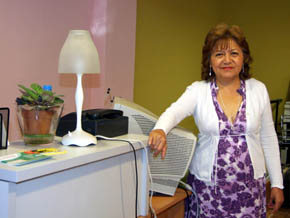Sonia Castillo Gutiérrez,presidenta de la Asociación Cultural “Contigo América”