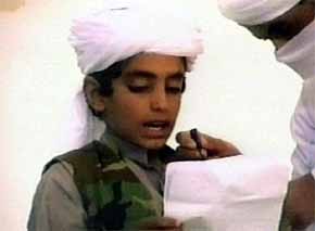 Hamza Bin Laden, de 23 o 24 años de edad 