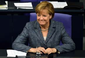 Canciller alemana  Angela Merkel 