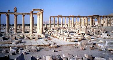 El 'EI' hace volar por los aires el Templo de Baalshamin de Palmira