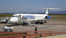 Austral es una aerolínea de seervicio doméstico en Argentina