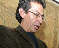 El ministro de Culturas boliviano, PabloGroux