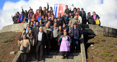 Líder mundial de turismo indígena se reúne con comunidades mapuches y pehuenches en Biobío