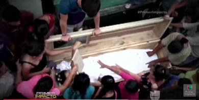 Una joven hondureña se despierta en su tumba un día después de ser enterrada