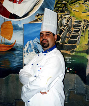 Gonzalo Amorós Figueroa, Chef de “El Inti de Oro”(Foto: Juan Ignacio Vera)