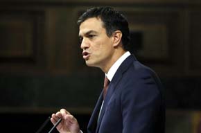 El secretario general del PSOE, Pedro Sánchez. 