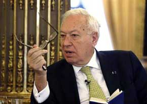 El ministro de Asuntos Exteriores, José Manuel García-Margallo