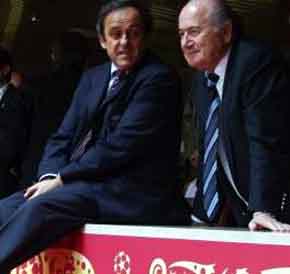 Blatter y Platini suspendidos por 90 días