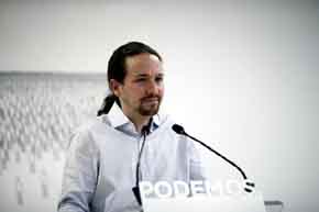 Pablo Iglesias, secreatrio general de PODEMOS