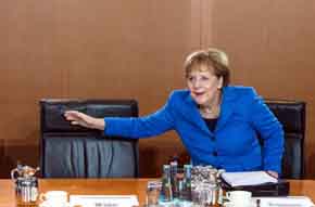 Angela Merkel. canciller alemana