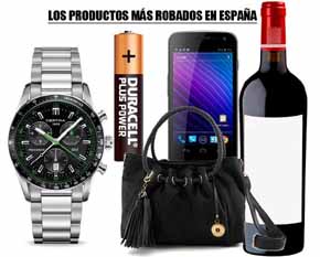Cuchillas, móviles y vinos, los artículos que más se roban en las tiendas españolas