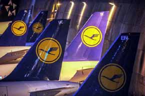 Lufthansa cancela 929 vuelos por la huelga del personal de cabina