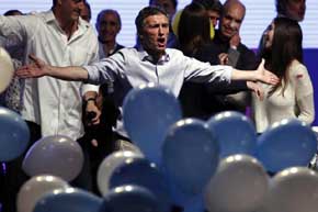 Mauricio Macri el verdadero vencedor de la primera vuelta en las elecciones argentinas