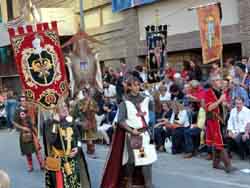 Fiestas Patronales de Moros y Cristianos. Celebración del 50 aniversario
