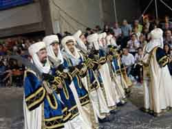 Fiestas Patronales de Moros y Cristianos. Celebración del 50 aniversario
