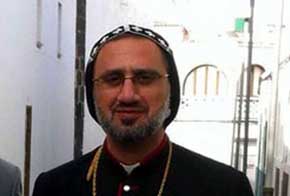 Nikolaos Matti, obispo de la iglesia siriana imparte un conferencia sobre los cristianos en la primavera árabe