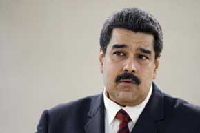 Nicolás Maduro, presidente de Venezsuela