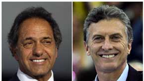 Macri lidera las encuestas por siete puntos a una semana de los comicios