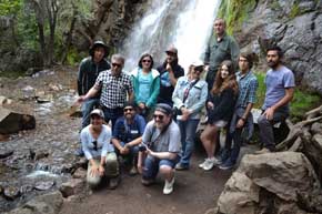 Actores del turismo celebraron la llegada del verano en cordillera de Chacayes