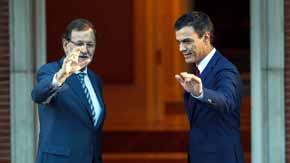 Mariano Rajoy y Pedro Sánchez