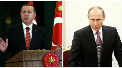 Erdogan y Putin en imágenes de archivo