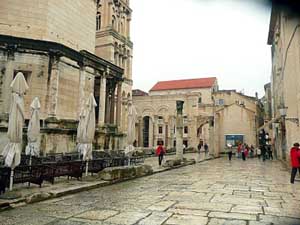 El Palacio de Diocleciano en Split (Croacia)