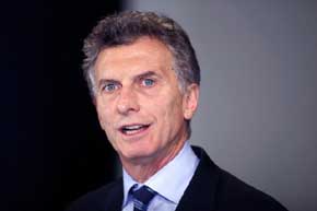 El presidente electo de Argentina, Mauricio Macri