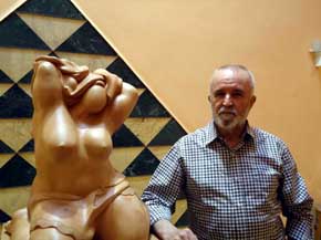 Pedro Monago, Artista entre la Escultura y la Pintura