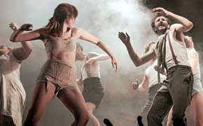 “Danzad malditos” dirigida por Alberto Velasco en la Sala Max Aub, nihilismo puro