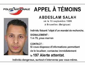 Bélgica localizó a Abdeslam 48 horas después del atentado de París pero no lo detuvo porque era de noche