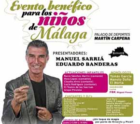 Evento benéfico para los niños de Málaga