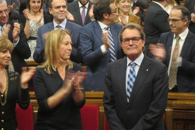 Artur Mas renuncia al acta de diputado del Parlament
